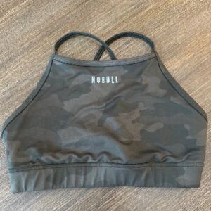 NOBULL Women's Camo high neck sports bra size medium
